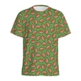 thumbnail image 3 of Camiseta con estampado de fútbol americano para hombre, camisetas con estampado 3D de fútbol, camisetas casuales de moda de verano con cuello redondo, camisetas holgadas de manga corta, ropa de calle, 3 of 5