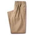 thumbnail image 4 of HAiming Big and Tall Men's Pants Elastic Waist Solid Color Trousers Casual Loose Fashion Clothes with Pockets, 4 of 5