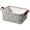 Gray, variant on Corduroy Storage Basket - Soft Fabric Organizer Bin for Home Essentials