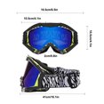 thumbnail image 2 of Deportes al aire libre Gafas de ciclismo Hombres y mujeres Montañismo Viento y arena Gafas de esquí para adultos al por mayor Wmkox8yii jkg6708, 2 of 9