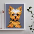 thumbnail image 3 of Pintura de diamante 5D DIY Kit de taladro en forma especial parcial Yorkshire Home Decor Hugtrwg Para estrenar, 3 of 9