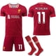 thumbnail image 1 of Liverpool Hemmafotbollströja Barn & Vuxen 2024-2025 Med Strumpor Nr.11 M.SALAH No.11 M.SALAH, 1 of 2