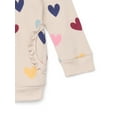 thumbnail image 3 of Garanimals Toddler Girl Long Sleeve Thermal Printed Top, Sizes 18M-5T, 3 of 3