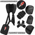 thumbnail image 3 of Comfortable Adjustable Effort Harness Comfortable shoulder strap with adjustable durable nylon belt Lawn Mower Harness Double Shoulder Strap Double Lawn Mower Shoulder Strap For Lawn Mowers, 3 of 5