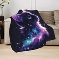 thumbnail image 2 of Kuscheln Cat Gifts Blanket, Cat Gifts for Women Girls Kids Cat Lovers, Black Cat Gifts, Cat Mom Gifts, Funny Galaxy Cat Blanket, Pink Purple Space Cat Sparkle Starry Stars, 2 of 6