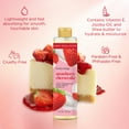 thumbnail image 4 of Bodycology Ultra-Moisturizing Body, Bath & Shave Oil, Strawberry Cheesecake, 7.5 fl oz, 4 of 9