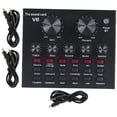 thumbnail image 4 of FUTUREORYY 1 Set of Sound Card Mixer Black Metal for Streamers and Singers, 4 of 8