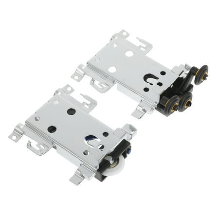 2pcs Sliding Closet Door Rollers Hardware Replacement for Doors and Tracks