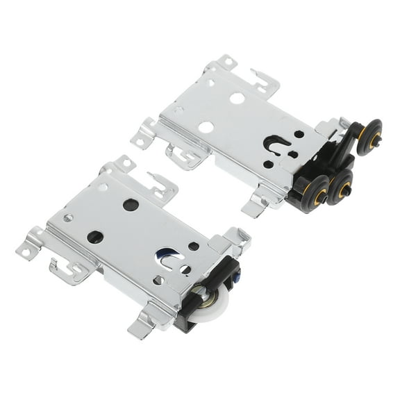 2pcs Sliding Closet Door Rollers Hardware Replacement for Doors and Tracks