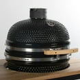 thumbnail image 3 of Ash & Ember 18" Kamado Grill Kit with Aluminum Table, Grade A Teak Shelves, 3 of 6