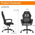 thumbnail image 2 of BestMassage Adjustable & Ergonomic Swivel Gaming Chair, Camo, 2 of 7