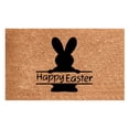 thumbnail image 1 of Happy Easter Entrance Doormats Personalized Front Porch Mat Decor Rugs with Rubber Back 24"(L) x 16"(W) Every Bunny Welcome Funny Doormat for Entrance Way Monogram Mats for Front Door, 1 of 7