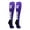 #02, variant on Player Id Number Socks Over the Calf Purple White (#66, Small)