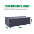 thumbnail image 2 of F&J Outdoors Waterproof Outdoor Table Cover 90"(W)×60"(D)×27.5"(H), 2 of 7