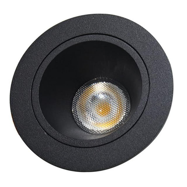 Nicor Lighting DLR2-10-120-3K-BK 2 Po LED Downlight&44; Noir - 3000K