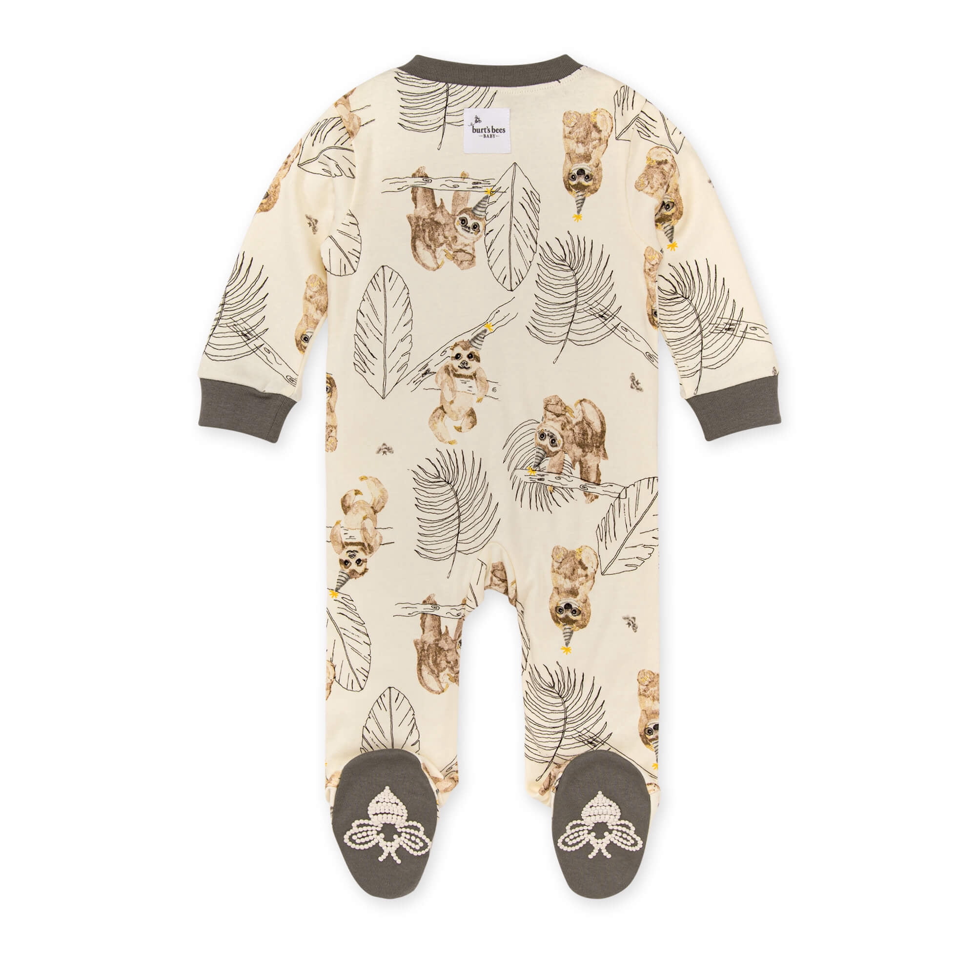 Burt's Bees Baby Organic Cotton Baby One Piece Sleep 'N Play, Sizes Newborn-6/9 Months