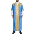 thumbnail image 1 of Hombres Cortos Pantalones Cortos Sólidos Patchwork Bordado Manga Corta Cardigan Vestido para la Fiesta, Casual, Vestido Diario Hombres Vestido Corto, 1 of 8