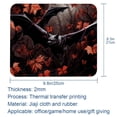 thumbnail image 5 of Bat Gaming Mouse Pad, Mouse Mat, Mouse Pad - Square, 8.3x9.8 Inch, Printed, Non-Slip Rubber Bottom - Suitable for Office and Gaming, 5 of 6
