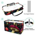 thumbnail image 4 of Mushroom Large Capacity, Foldable Reusable Tote Bag - Oxford Cloth Storage Bin, Laundry Bag, Storage Bag, 4 of 7