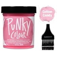 thumbnail image 2 of PUNKY COLOUR The Original SEMI-PERMANENT Conditioning Hair Color Dye by Jerome Russell (w/Sleek Tint Brush) Haircolor 3.5 oz / 100 ml (Cotton Candy), 2 of 2