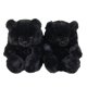 thumbnail image 1 of Pantuflas de oso de peluche para mujer, pantuflas de casa suaves y peludas WD.WDQZL Hogar, 1 of 3