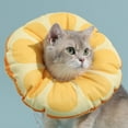 thumbnail image 1 of Protector Para Cachorros Y Gatos Perfecl Antimordeduras Resistente Al Agua Accesorio De Patrón Naranja Talla S, 1 of 8