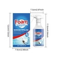Powerful Foaming Drain Cleaner 120ml Unclogs Kitchen, Bathroom