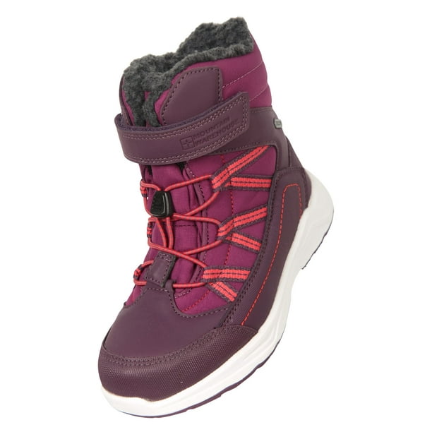 Mountain Warehouse Kids Denver Waterproof Snow Boots Textile Upper Children Shoe