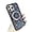 Blue, variant on for iPhone Case,[Compatible with MagSafe] Luxury ElectroPlated Frame Glitter Sparkle Sparkly Rhinostone Soft Shockproof Phone Case (Rose Gold,iPhone 12 Pro Max)