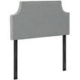 thumbnail image 4 of Modway Laura Fabric Upholstered Twin Headboard in Light Gray, 4 of 5