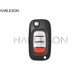 thumbnail image 2 of Carcasa de llave de distancia giratoria para Benz Smart Fortwo 453 Forfour 2015-2017, reemplazo de llave de automóvil, 3 botones, 4 botones Ty, 2 of 3