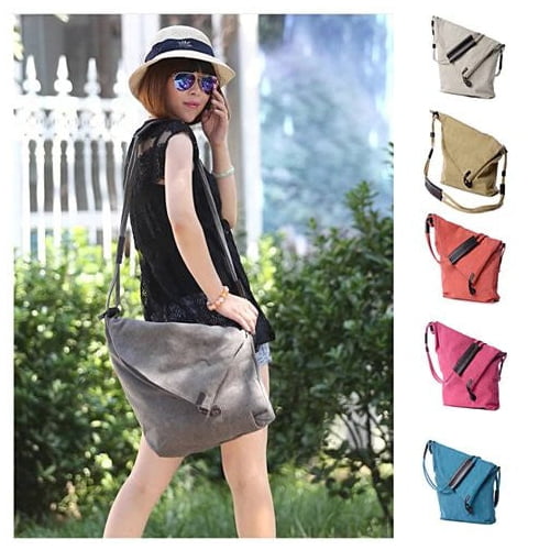 Leisurely Foldover Crossbody Bag in 6 Colors - Moonstone