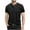 Black, variant on ZZwxWA Mens Blouse Cool Your Life Plus Size Work Out Cozy Style Tops Printed Oversize Short Sleeve Tee Casual V Neck Shirts Elastic Breathable Tshirts T-shirt Loose Fit Fashion Male Blouse Tops