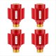 thumbnail image 1 of 4 Piezas [Dientes de Cobre Engrosados] Calentador de Agua Eléctrico de Pared Anti-Eléctrico Accesorios de Calentador de Agua Doméstico Rojo, 1 of 6