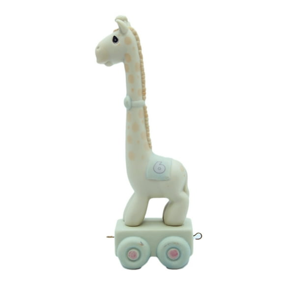 Precious Moments Figurine: 15997 Keep Looking Up (5.5") Birthday Train - Age 6