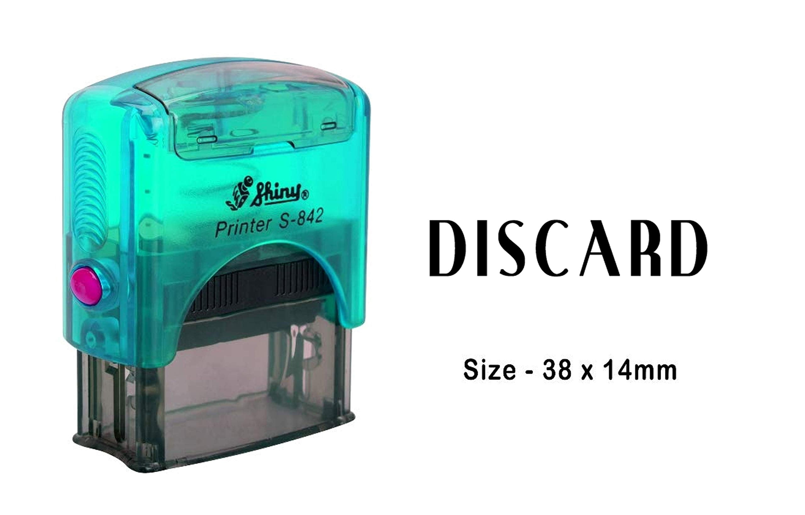 PrintValue Discard - Custom Self Inking Rubber Stamp - Home or Office ...