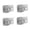 Dark Gray, variant on Vikakiooze 2023 Home Storage and Organization 4Pc Data Cable Wire Cable Manager Punch-free Network Cable Routing Mobile Phone Cable Storage Holder