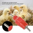 thumbnail image 1 of Chicken Feeder,50 PCS Chicken Nipple Chicken Nipple Feeder Hen Poultry Breakthrough Technology, 1 of 11
