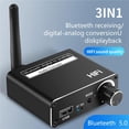 thumbnail image 4 of 5.0 Digital to Analog Audio Converter Stable Bluetooth Receiver Powerful Audio Converter Driver-free Audio Extractor Splitter Adjustable Digital Converter for TV, 4 of 9