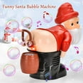 thumbnail image 2 of Bubble Blowing Santa, Automatic Bubble Machine Santa, Bubble Santa Bubble Machine with Music & Flashing Lights, Bubble Blower for Outdoor & Indoor Activity, 2 of 7