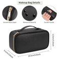 OCHEAL Small Cosmetic Bag,Portable Cute Travel Makeup Bag for Women and