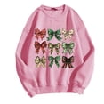 thumbnail image 2 of FcBaudy Chandails en Molleton pour Femmes, Chandails en Molleton Sans Capuche, Chandails en Molleton pour Femmes Mode Manches Longues Col Rond T-Shirt Imprimé Blouse Ample Chandails en Molleton Sans Capuche Blouse en Polyester pour Femmes, 2 of 3
