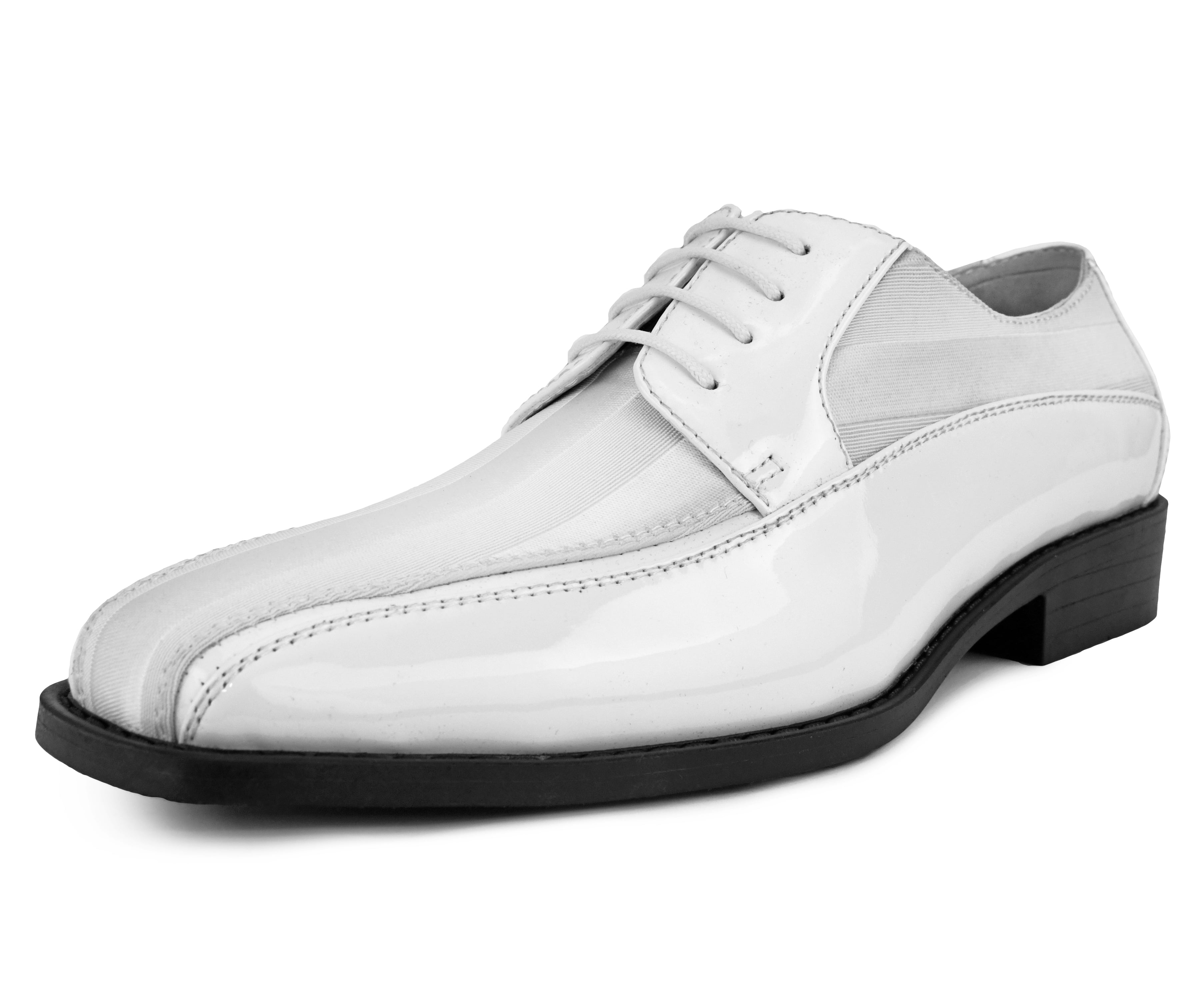 New Kids Toddler Youth Boys Black White Dress Shoes Lace Up Matte Finish Oxford