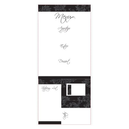 Dry Erase Menu Peel and Stick Giant Wall Decal