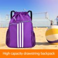 thumbnail image 2 of Bolsa de fitness con cordón Bolsas de gimnasio portátiles Oxford de alta capacidad para deportes al aire libre Hugtrwg Para estrenar, 2 of 8