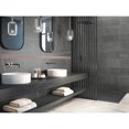 thumbnail image 3 of Bedrosians Nomade Rectangle Deco Matte Porcelain Tile 24 x 48, Noir (15.29 sq. ft./Case), 3 of 4