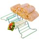 thumbnail image 5 of KAKOWELY Compartimentos para tacos de acero inoxidable, soporte para tacos de múltiples capas, soporte para servir tacos de caparazón duro y blando, para horno, parrilla y horneado, 5 of 5