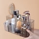 thumbnail image 4 of Estante Caja organizadora de cosméticos de plástico gris para montaje en pared con estantes transparentes,organizador de pintalabios para tocador de baño (1 pieza) Rkxzt, 4 of 9