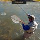 thumbnail image 5 of Yeshouse Red de aterrizaje de pesca con mosca, malla de goma suave con mango de madera para captura y liberación, 5 of 8