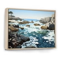 thumbnail image 2 of Designart "Unbridled Beauty In Beach Landscapes IV" Coastal Coral Under Water Floater Framed Canvas Wall Art, 2 of 5